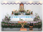 家族葬お葬式Bプランの祭壇イメージ図